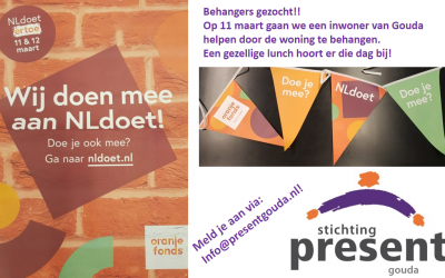 Stichting Present doet mee met NL Doet. Jij ook?